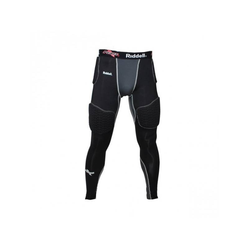 Legging de protection Riddell 5 Pads noir pantalon de compression football