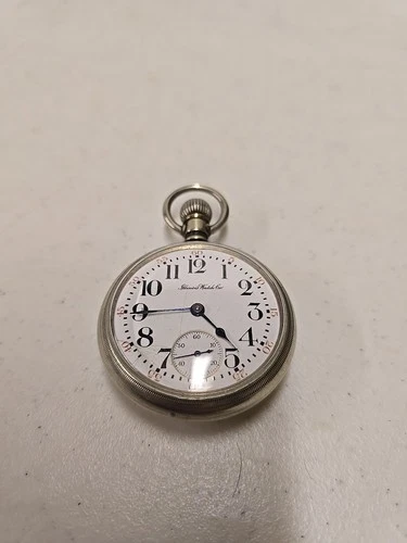 Antique 1915 Illinois 69 18s 17j Lever Set Pocket Watch In Swung Out Case