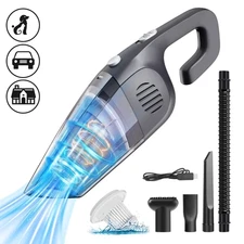 120W Cordless Portable Car Vacuum Cleaner - Ideal for Home & Pet Hair