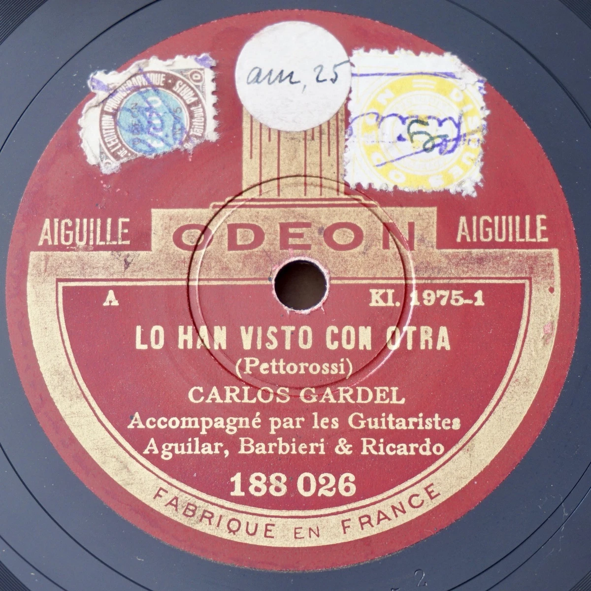 アルゼンチン盤 GARDEL CARLOS 78RPM 【公式通販】 5枚セット 78RPM アルゼンチン盤 GARDEL CARLOS 5枚セット 洋楽