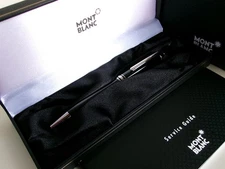 Montblanc Meisterstuck Classique 164 Ballpoint Pen Black Platinum Coated