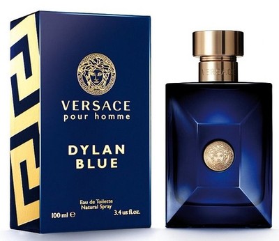 Versace Pour Homme Dylan Blue For Men Eau de Toilette 3.4 oz ~ 100 ml EDT Spray