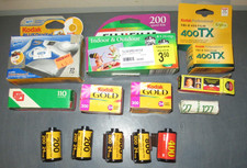 Vintage Assorted 35mm 127 110 Film Lot Unused