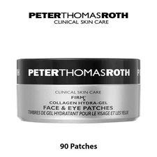 Peter Thomas Roth FIRMx Collagen Hydra-Gel Face & Eye Patches 90 Ct New No Box P