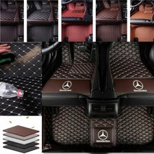 Automatten Für Mercedes-Benz EQA EQB EQC EQE EQS 2020-2024 Auto-Fußmatten Luxus