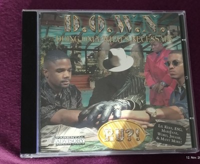 D.O.W.N - R U ? (CD)  HOUSTON RAP  E.S.G. LIL KEKE *2000*