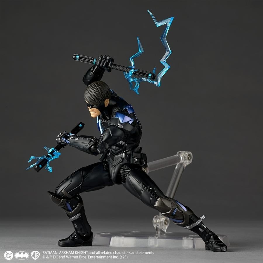 Kaiyodo Revoltech Amazing Yamaguchi Nightwing Batman Arkham Knight