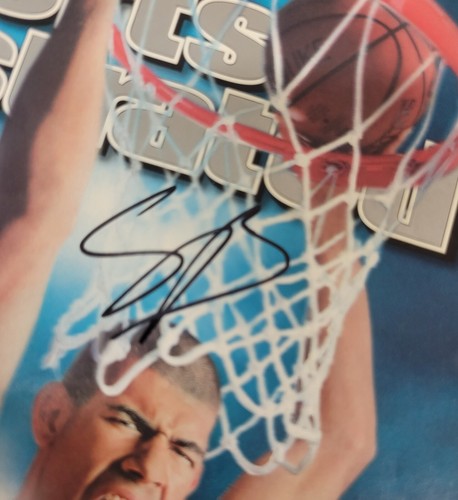 Shane Battier Signed Sports Illustrated 11/20/00 Beckett Auto Duke Basketball - Picture 2 of 4