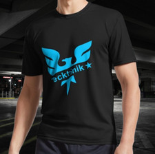 Logo Tektonik - T-Shirt Blu Attiva - Maglietta Attiva 1900 Divertente Taglia dalla S alla 5XL