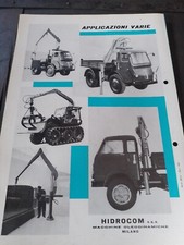 GRU IDRAULICHE RIPIEGABILI HIAB AUTOCARRI CAMION TRUCK LADERS Brochure 1964