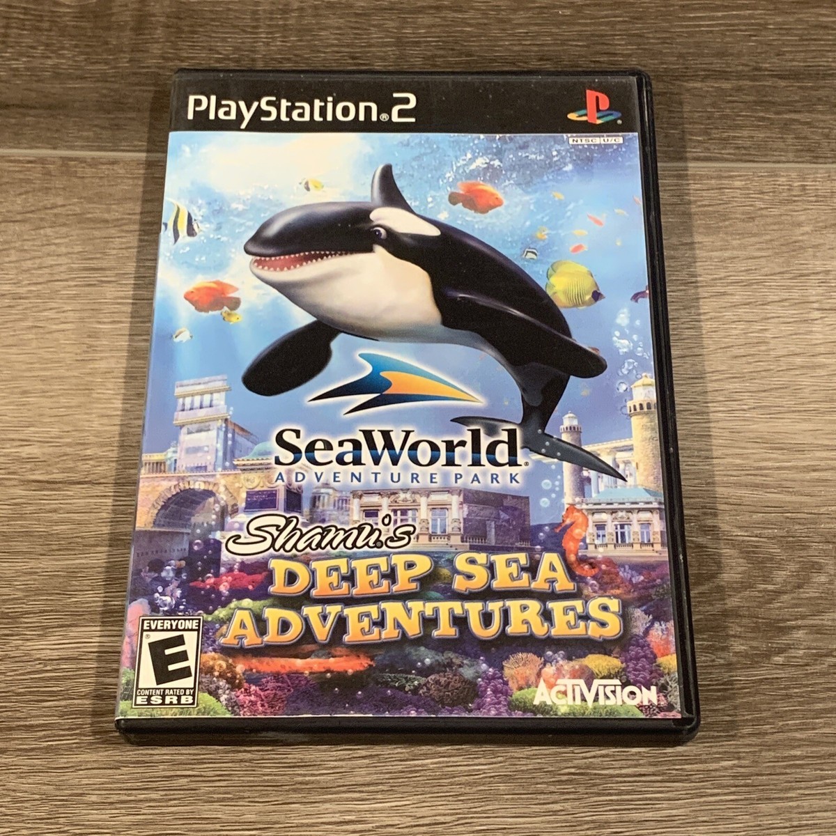 Sea World Shamu's Deep Sea Adventures PS2 CIB