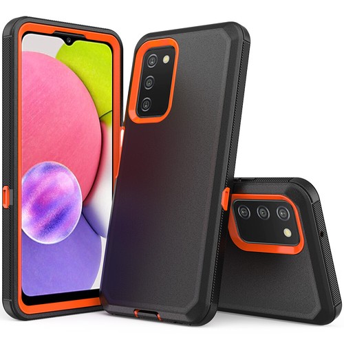 For Samsung Galaxy A03S Case Heavy Duty Shockproof Armor Rugged Hybrid Cover - Picture 2 of 26