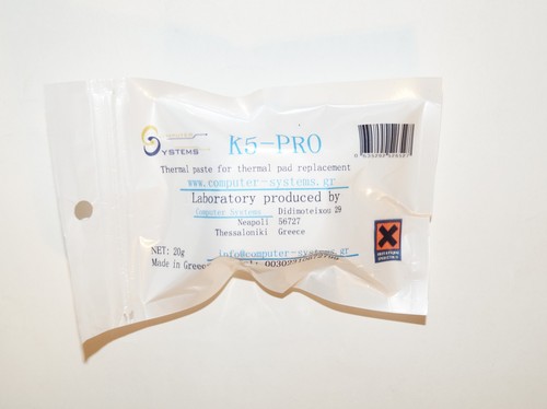 K5-PRO gummy sticky thermal paste grease for thermal pad replacement 5x 20g 100g - Afbeelding 5 van 6