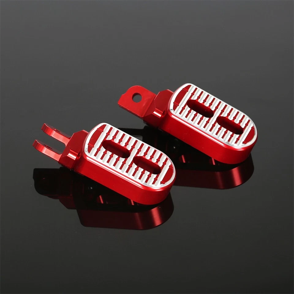 Adaptadores de pedales de estriberas delanteras CNC 3D para Honda XL125V XL1000V Varadero Foto 3 de 4