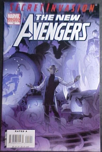 THE NEW AVENGERS #40! SECOND PRINT! 1st APP QUEEN VERANKE! NM- 2008 MARVEL
