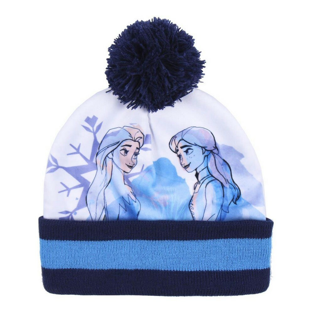 Bonnet, Gants Et Echarpe Frozen Bleu