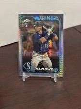 2024 Topps Chrome Cade Marlowe #266 Prism Refractor - Seattle Mariners⚾