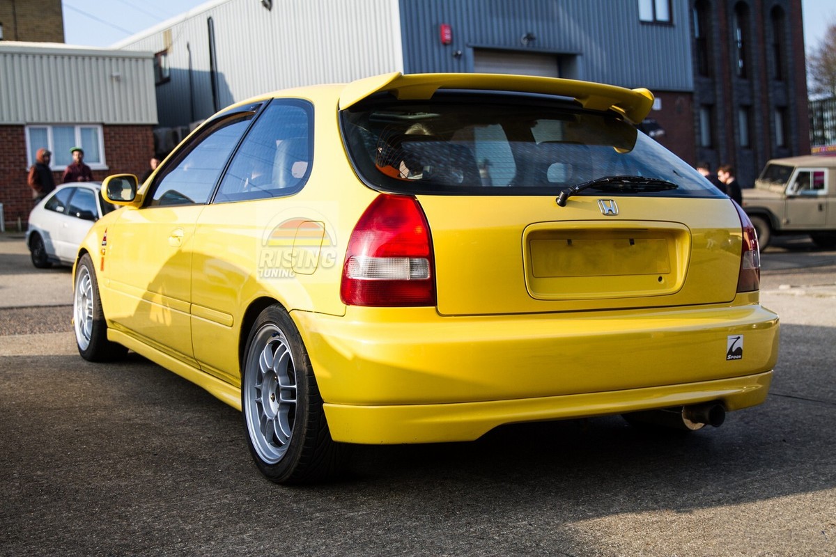 Type-R rear trunk spoiler for Honda Civic EK EK9 JDM Classic 1996