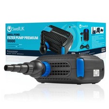 Swell Pond Pump Premium 10000 Filtration Efficient Fish Solids Handling Garden