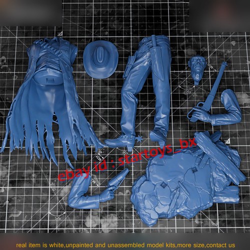 The Ghoul 1/8 1/6 1/4 Unpainted 3D Printing Model Kit Unassembled Male Warrior - 第 7/7 張圖片