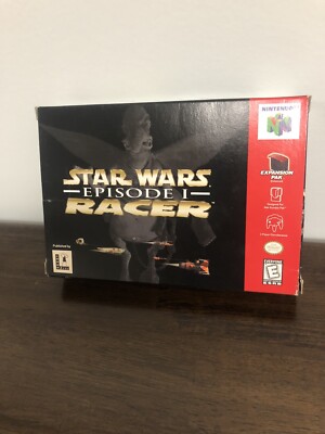 Star Wars Episode I Racer Nintendo 64 Complete In Box-Open Box