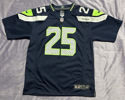 Seattle Seahawks #25 RICHARD SHERMAN NIKE NFL Large Jersey