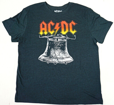 AC/DC T-shirt ACDC HELLS BELLS Licensed Tee Adult Men's 2XL New