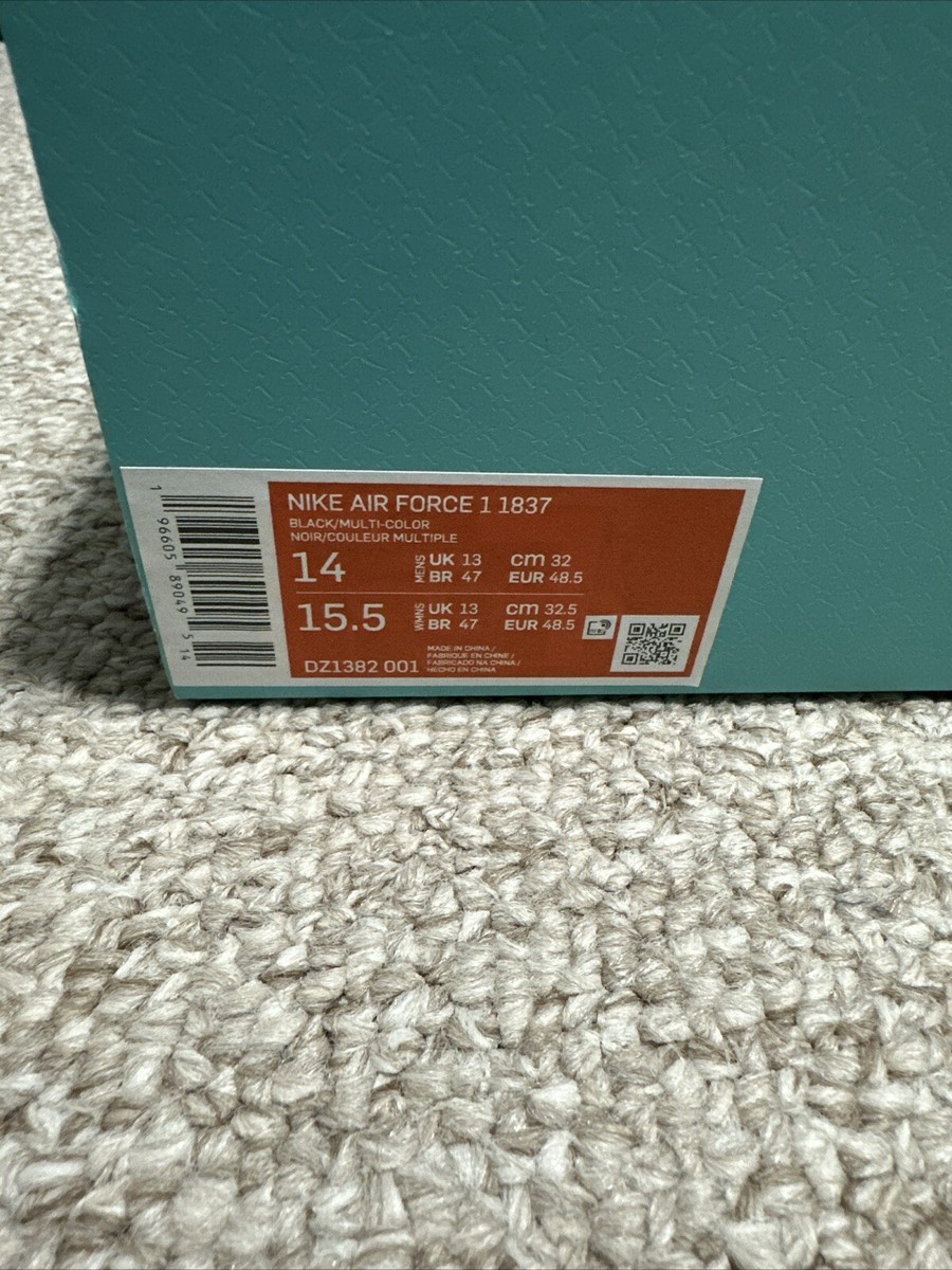 Size 14 - Nike Air Force 1 Low x Tiffany & Co. 1837 Mens | eBay Size 14 - Nike Air Force 1 Low x Tiffany & Co. 1837 Mens | eBay