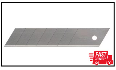 Heavy-Duty Snap-Off Blades - 25mm, 10-Pack, Sharp Replacement Blades