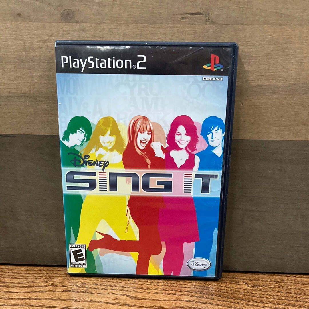 Disney Sing It Sony Playstation PS2 Game With Manual | eBay