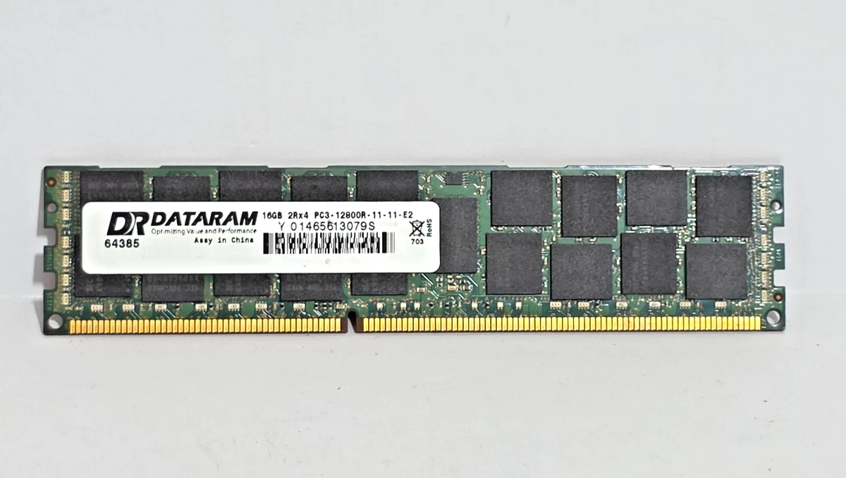 Dataram Computer RAM 16 GB Capacity per Module for sale | eBay