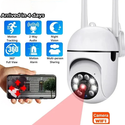 2.4G Wireless 360° Rotating Anti-Theft Smart Night Vision Security Camera  