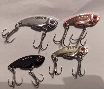 12 Piece Fishing Lure Lot Blades