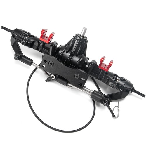 Metall Vorder- + Hinterachse mit Differentialsperre für 1/10 D90 RC Crawler Auto - Bild 14 von 36