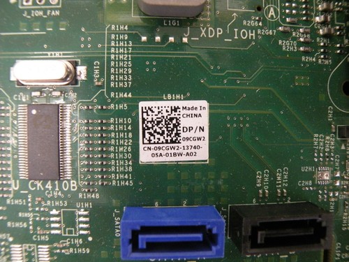 DELL 9CGW2 POWEREDGE T610 V2 MOTHERBOARD 2)E5530 QC CPU & HEATSINK 12GB DDR3 MEM - Picture 3 of 6