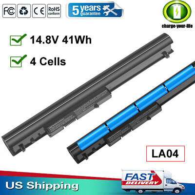 For HP Spare Battery 776622-001 728460-001 752237-001 15-1272wm Laptop LA04