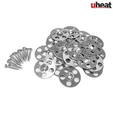 Thermopanel 36mm Stainless Steel Washers with Screws for Tile Backer Boards XPS
