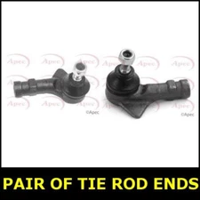 Pair Tie Track Rod End Left Right FOR FORD P100 II 1.8 2.0 87->92 Apec