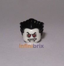 Lego Lord Vampyre Head + Hair from sets 10228, 9464, 9468 Monster Fighters NEW