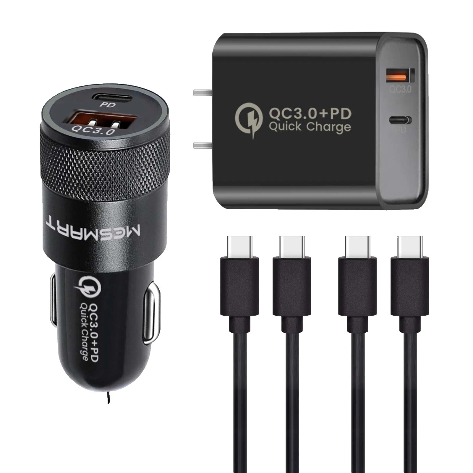 Conjunto de Cargador de Coche y Pared Cargadores de teléfonos celulares y soportes para LG V30