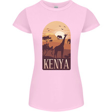 Kenya Safari Womens Petite Cut T-Shirt