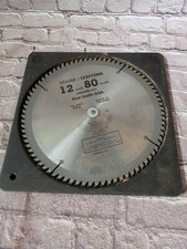 Craftsman 12 Inch 80 Tooth Fine Tooth Trim Circular Saw Blade