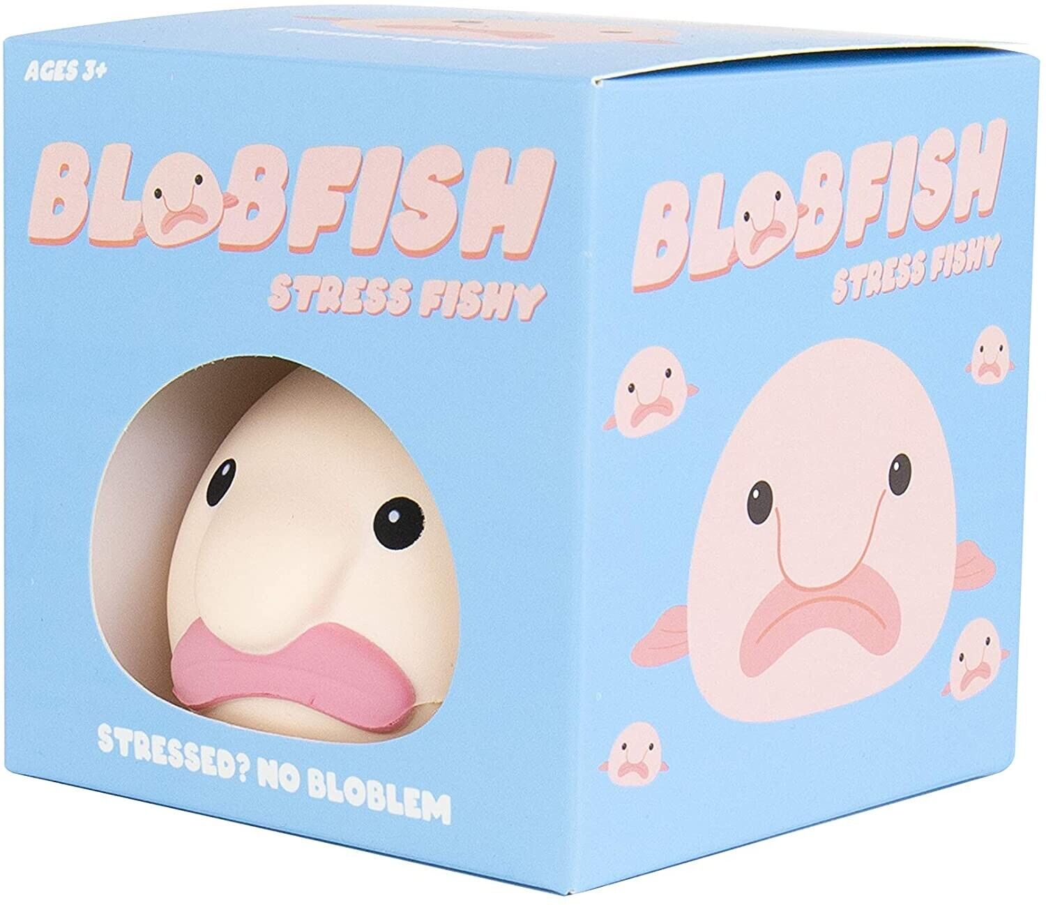 Blobfish: Ugly-cute super-soft stuffed animal.