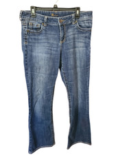 Kut From The Kloth Mid Rise Bootcut Jeans Size 14 Flap Pockets KP736MA4S