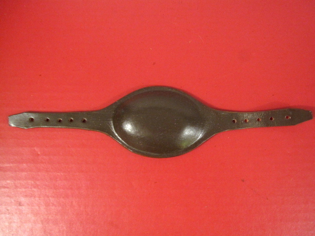 WWII Era US Army M1C or M2 Paratrooper Helmet Leather Chin Strap