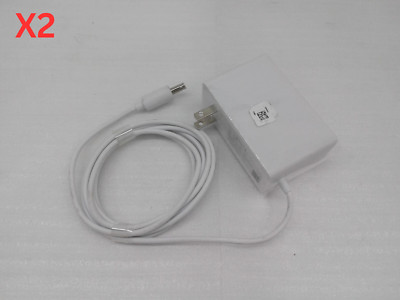 Lot of 2 Lucent Trans 12V 5A 60w AC/DC Adapter for CR1000 Routers 1A98-1250