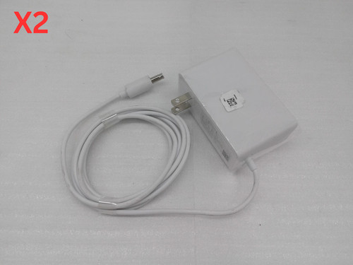 Lot of 2 Lucent Trans 12V 5A 60w AC/DC Adapter for CR1000 Routers 1A98-1250