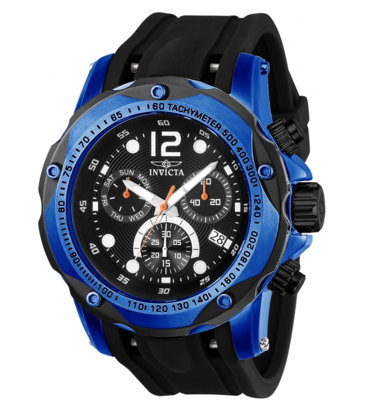 Invicta Speedway Turbo Men's 51mm Electric Blue Swiss Chronograph Watch 20074
