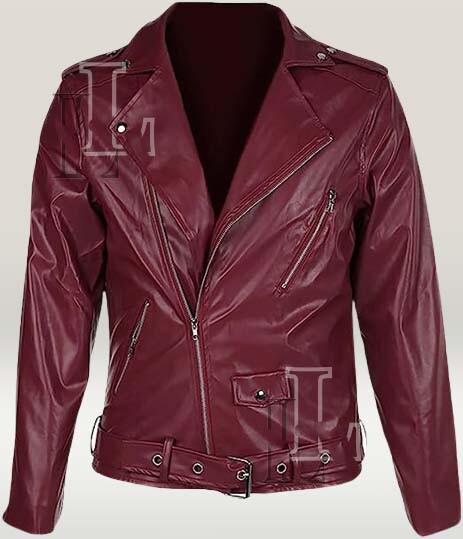 Handmade Men's Vintage Asymmetric Zip Lightweight Leather Handmade Men's Vintage Asymmetric Zip Lightweight Leather