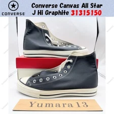 Converse Canvas All Star J Hi Graphite 31315150 Men's Size